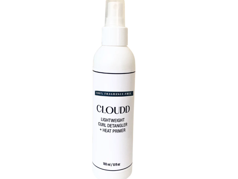 Cloudd Lightweight Curl Detangler + Heat Primer, Fragrance Free, 6 fl oz/180 mL
