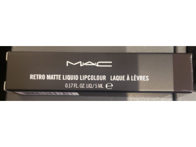 M.A.C Retro Matte Liquid Lipcolour, Caviar, 0.17 fl oz/5 mL