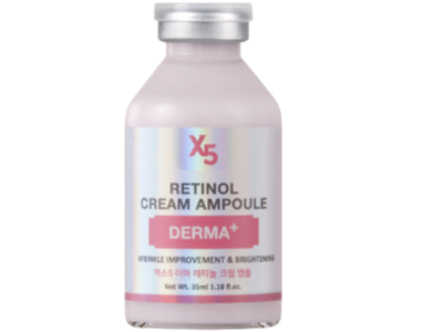 Skinpastel X5 Derma+ Retinol Cream Ampoule, 1.18 fl oz/35 mL