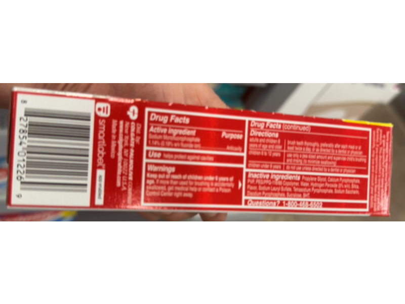 Colgate Optic White Renewal Toothpaste, 3 oz/85 g, Pack Of 2