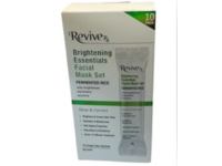 Revive Rx Brightening Essentials Facial Mask Set, Fermented Rice, 6 g, 10 Count - thumbnail 1