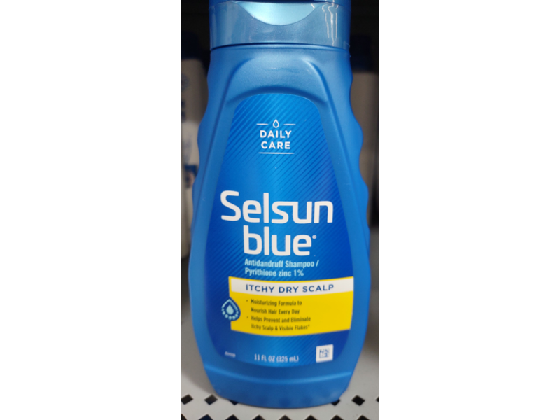 Selson Blue Daily Care Antidandruff Shampoo, 11 fl oz/325 mL