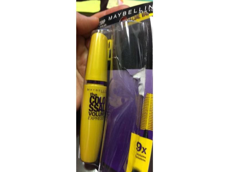 Maybelline New York The Colossal Volume Express Mascara, Classic Black