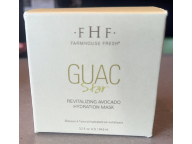 Farmhouse Fresh Guac Star Revitalizing Avocado Hydrating Mask, 3.2 fl oz/94.6 mL