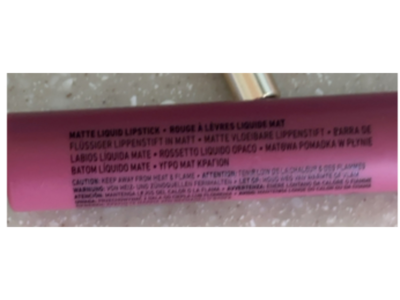 Nyx Professional Lingerie Xxl Matte Liquid Lipstick, Maxx Out, 0.13 fl oz/4 mL