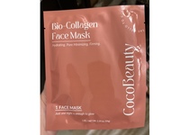 Coco Beauty Bio-Collagen Face Mask, 1.19 oz/34 g, 4 Pack - Image 3