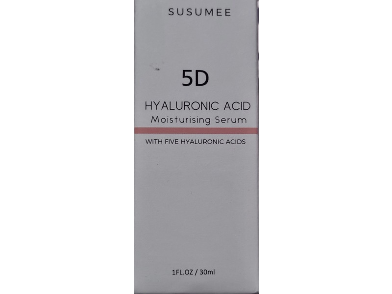 Susumee 5D Facial Serum, Hyaluronic Acid, 1 fl oz/30 mL