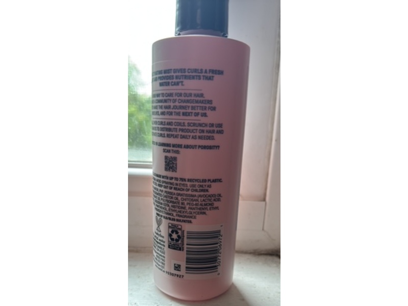 Nou Curl Reactivating Mist, Avocado Oil, 8.1 fl oz/240 mL