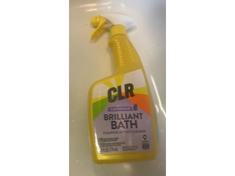 CLR Brilliant Bath Foaming Action Cleanser, Lavender, 26 fl oz/770 mL