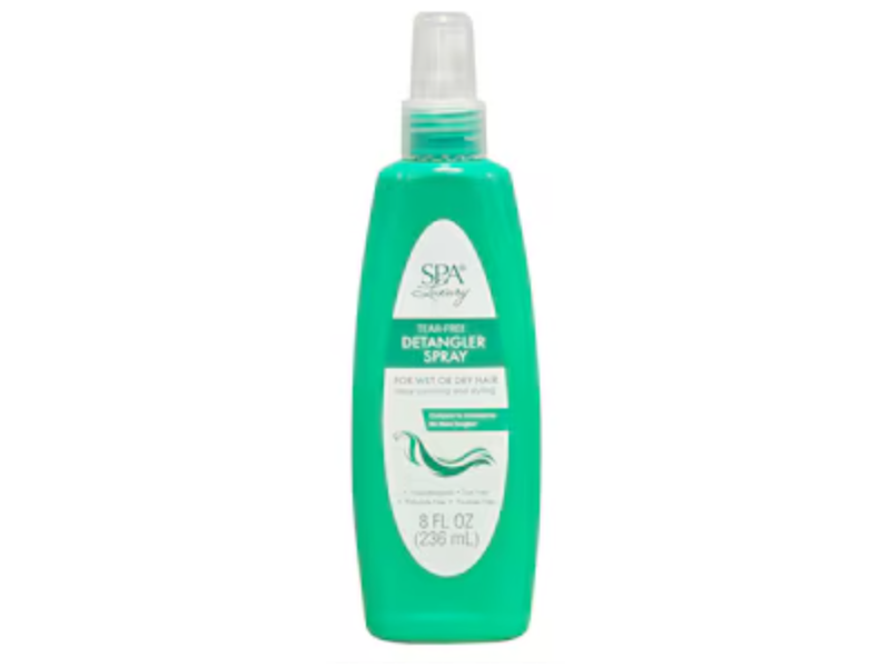 Spa Luxury Tear-Free Detangler Spray, 8 fl oz/236 mL
