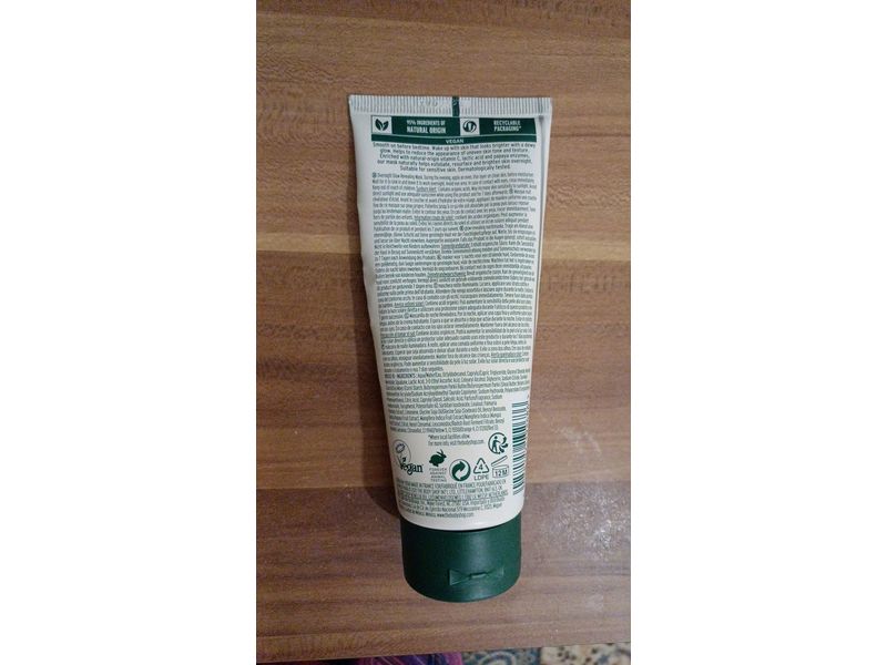 The Body Shop Overnight Glow Revealing Mask, Vitamin C, 3.3 fl oz/100 mL