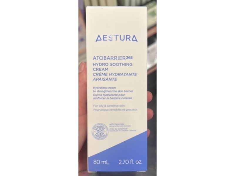 Aestura Atobarrier 365 Hydro Soothing Cream, 2.70 fl oz/80 mL