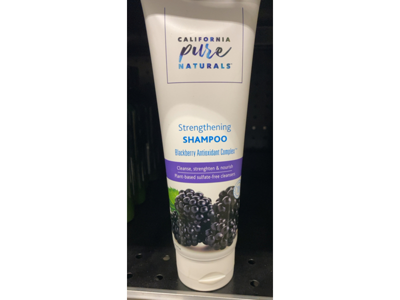 California Pure Naturals Strengthening Shampoo, Blackberry Antioxidant Complex, 8 fl oz/237 mL