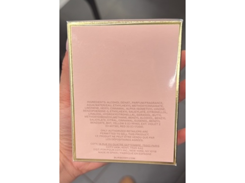 Burberry My Blush Eau De Parfum, 1.6 fl oz/50 mL