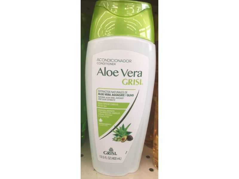 Grisi Aloe Vera Conditioner, 13.5 fl oz/400 mL, Pack Of 2
