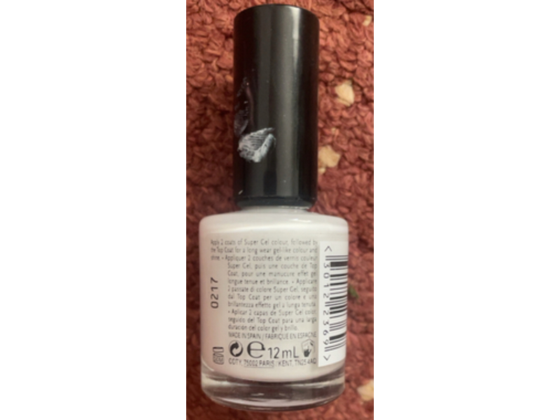 Rimmel London Super Gel, 001 Basic B, 12 mL