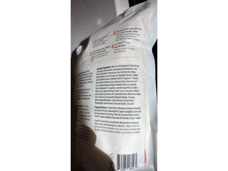 Hairstory New Wash Cleanse & Condition Cream, Original, 32 fl oz/946 mL