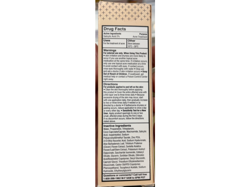 Peace Out Acne Serum, 1 fl oz (30 mL)