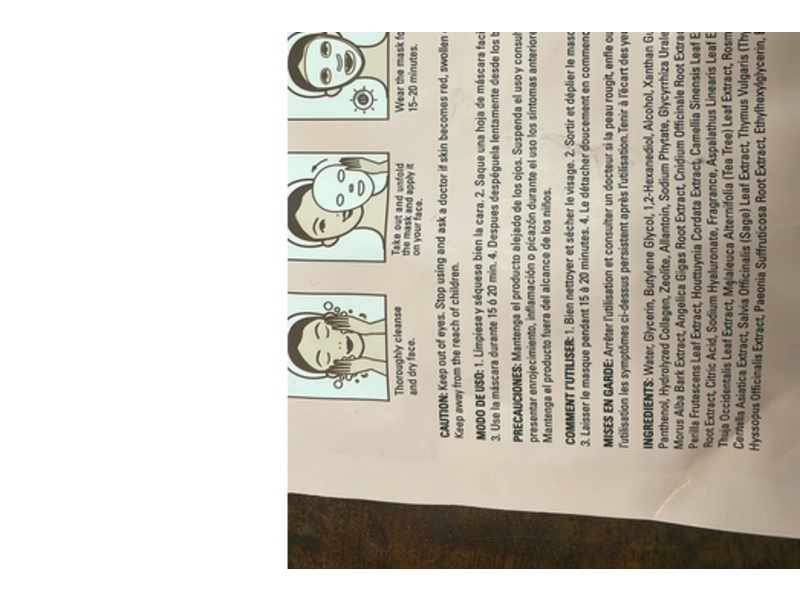 Cala Revitalizing Essence Face Masks, 0.8 fl oz/23 g, 10 Count