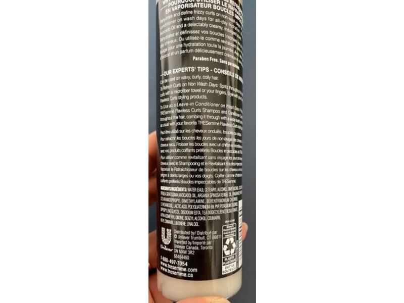 Tresemme Flawless Curls Refresher, Coconut & Avocado Oil, 6.1 fl oz/180 mL