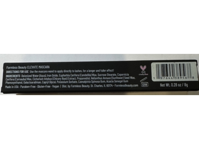 Formless Beauty Elevate Mascara, 0.28 oz/8 g