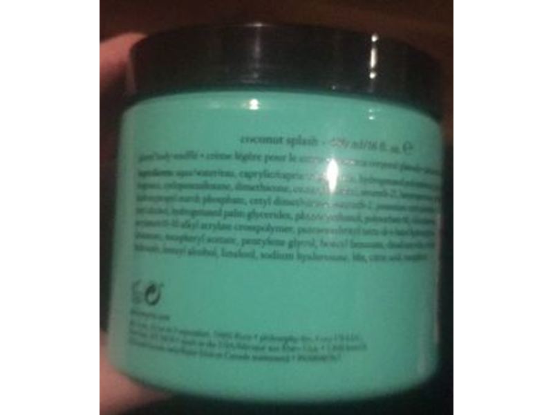 Philosophy Coconut Splash Glazed Body Souffle, 16 fl oz