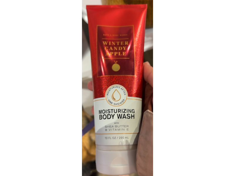 Bath & Body Works Moisturizing Body Wash, Winter Candy Apple, 10 fl oz/295 mL