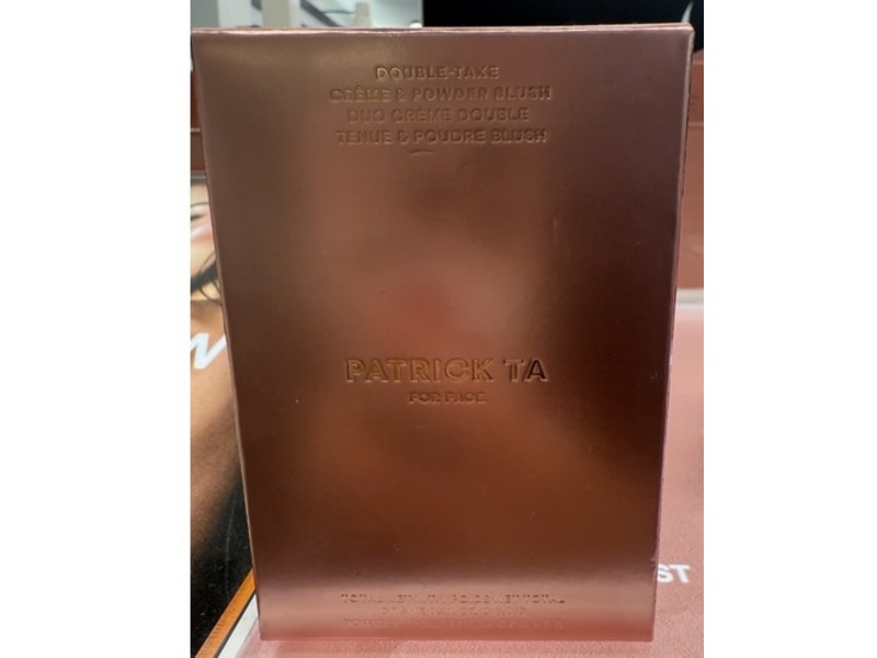 Patrick Ta Creme & Powder Blush, She's Flushed-Soft Peachy Pink, 0.21 fl oz/6 g