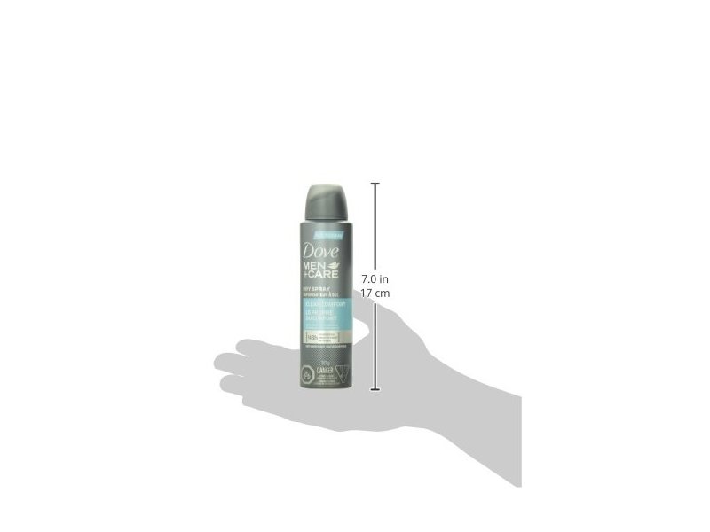 Dove Men Care Clean Comfort Antiperspirants Dry Spray, 107 g