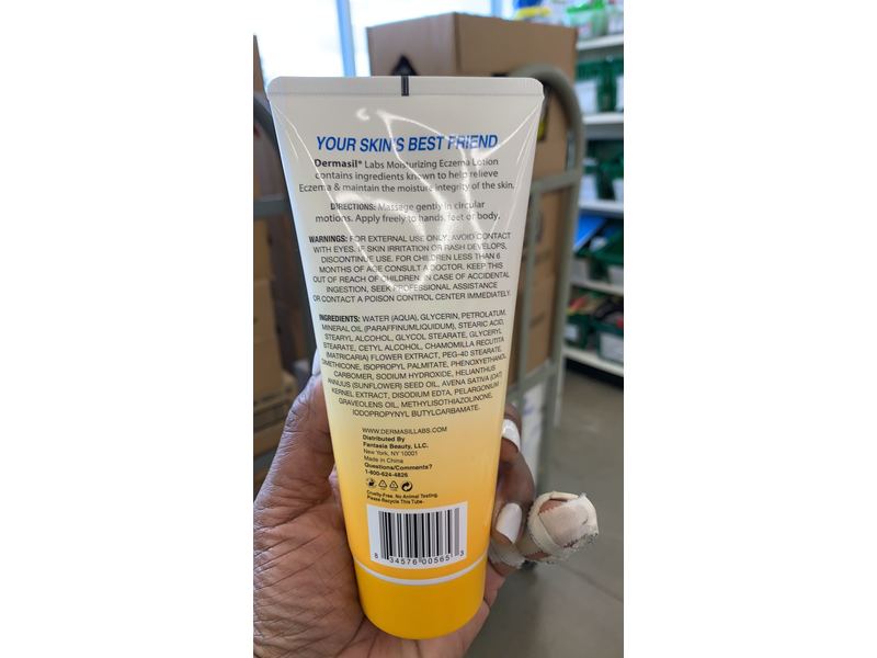 dermasil eczema relief moisturizing lotion
