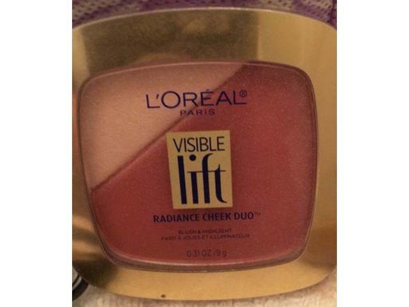 L'Oreal Paris Visible Lift Radiance Cheek Duo, 203, 0.31 oz/9 g