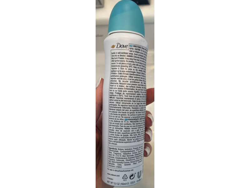 Dove Antiperspirants Moisturising Cream, Mineral Touch, 5 fl oz/150 mL