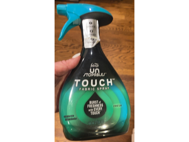 Febreze Unstopables Touch Fabric Spray, Fresh, 27.0 fl oz/800 mL
