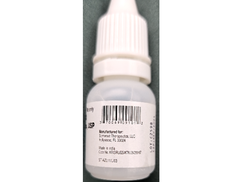 Azelastine HCI Ophthalmic Solution, 0.05 %, 6 mL Somerset Therapeutics (Rx)