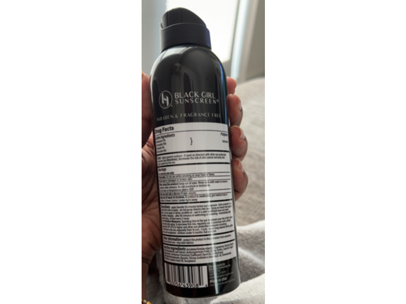 Black Girl Sunscreen Make it Glow Continous Sunscreen Spray, SPF 30, 5 fl oz/148 mL
