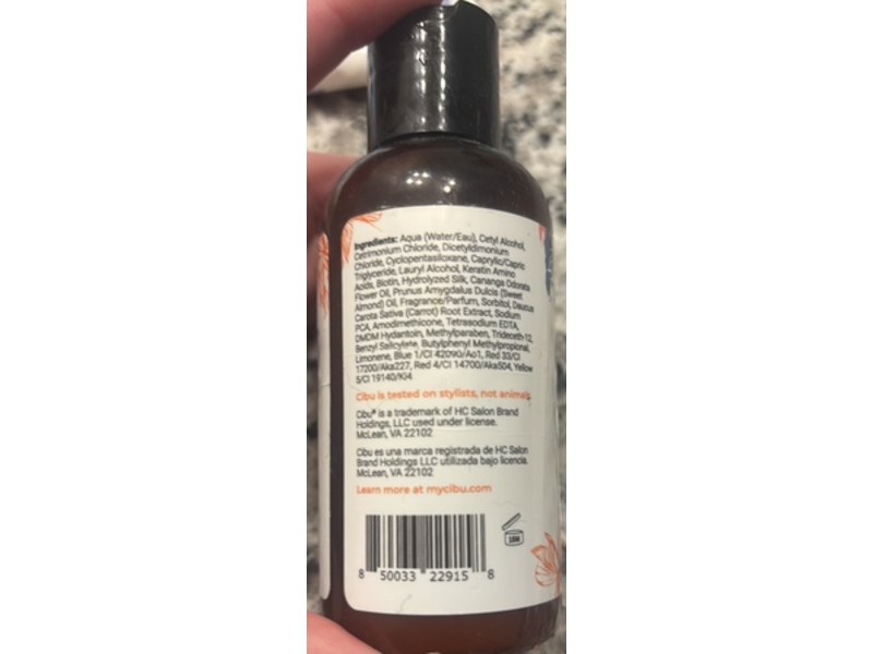 Cibu Straightening Balm, Keratin, 4.25 fl oz/126 mL