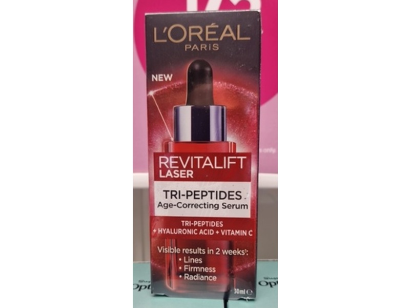 L'Oreal Paris Revitalift Laser Tri-Peptide Age-Correcting Serum, 30 mL