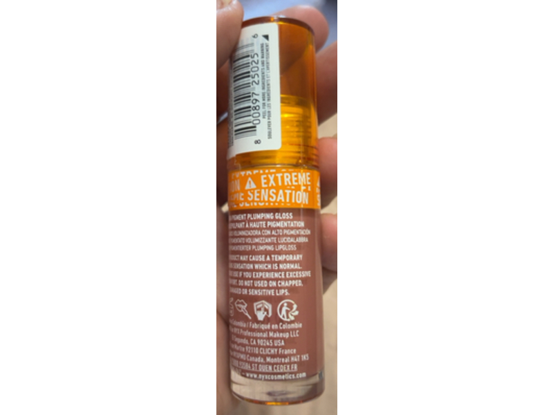 Nyx Professional Makeup Duck Plump, Nude Swings, 0.23 fl oz/7 mL