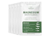 Village Naturals Therapy Muscle Magnesium Bath Flakes, Eucalyptus Mint Scent, 4.5 oz/127.5 g, Pack of 10 - thumbnail 1