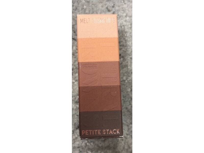 Melt Cosmetics Petite Eyeshadow Stack, Neutral Browns, 0.19 oz/5.40 g