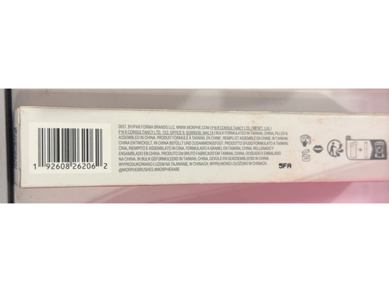 Morphe Lip Filter Matte Lipstick, Teddy, 0.08 oz/2.3 g