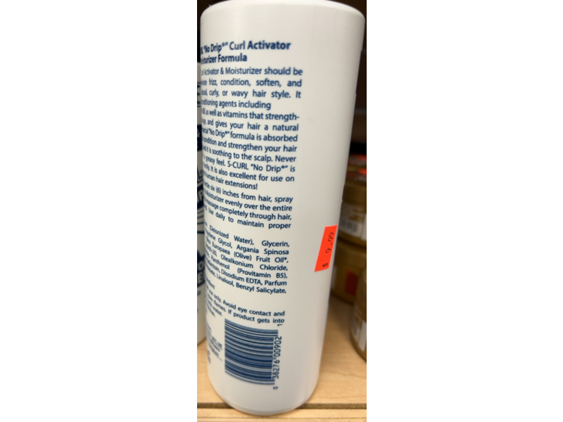 Lusters S-Curl Activator Moisturizer, 16 fl oz/473 mL, 6 Pack