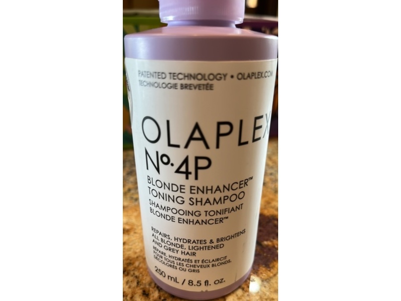 Olaplex Nº .4P Blonde Enhancer Toning Shampoo, 8.5 fl oz/250 mL