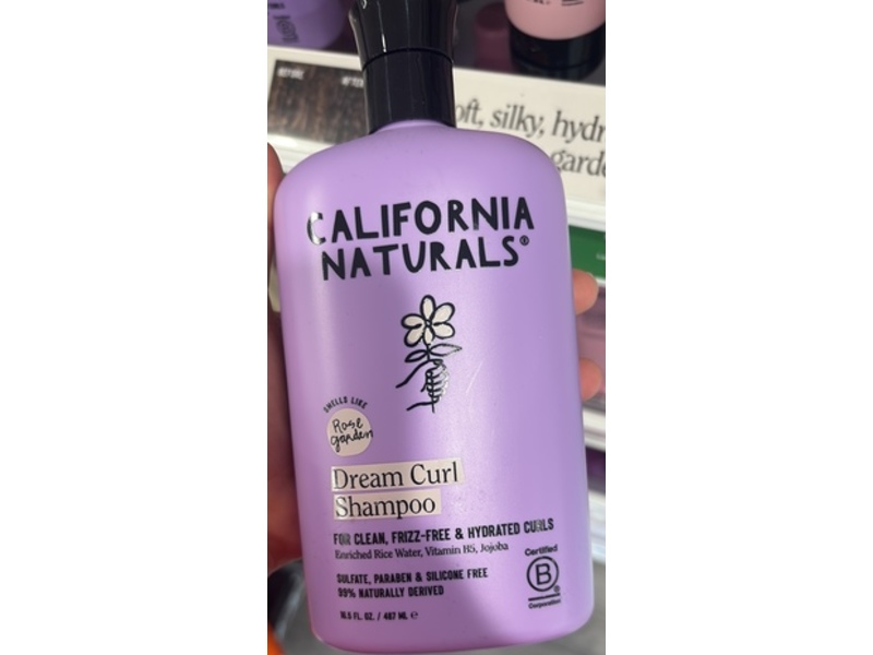 California Naturals Dream Curl Shampoo, Rose Garden, 16.5 fl oz/487 mL