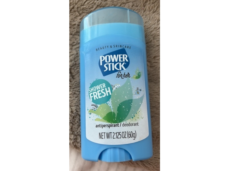 Power Stick Antiperspirant & Deodorant, Shower Fresh, 2.125 oz/60 g