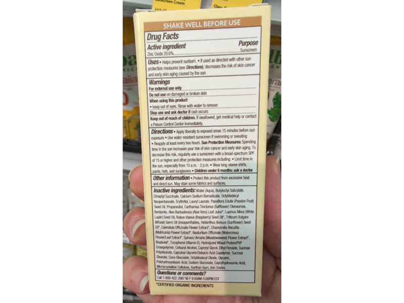 Babo Botanicals Daily Sheer Fluid Tinted Mineral Sunscreen, SPF 50, 1.7 fl oz/50 mL