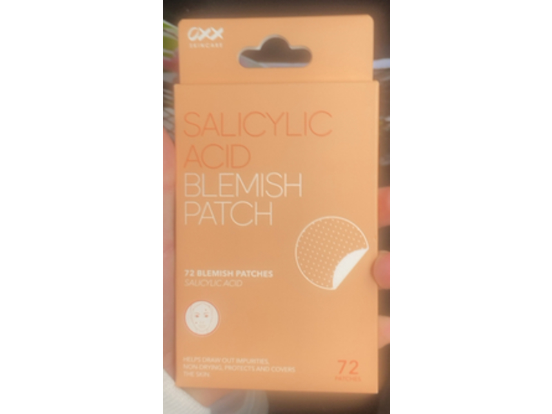 OXX Skincare Salicylic Acid Blemish Patch, 72 Count