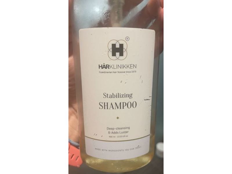 Harklinikken Stabilizing Shampoo, Deep Cleaning & Adds Cluster, 13.25 oz/400 mL