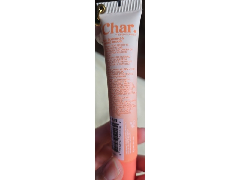 Char Lip Butter, Peach, 1.5 mL