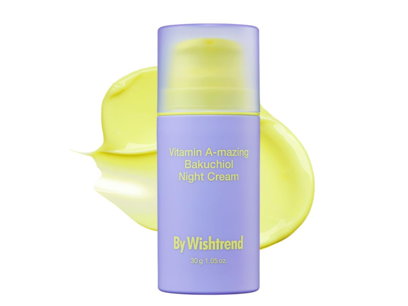 By Wishtrend Vitamin A-Mazing Bakuchiol Night Cream, 1.05 oz/30 g